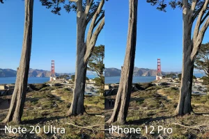  مقایسه Galaxy Note 20 Ultra با iphone 12 pro max